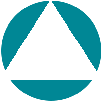 Light Blue Triangle